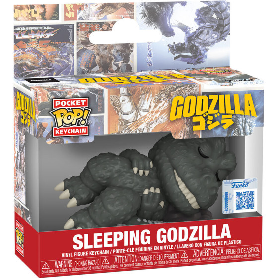 FUNKO Pocket POP Keychain Godzilla Sleeping Godzilla Exclusive - (889698885355)