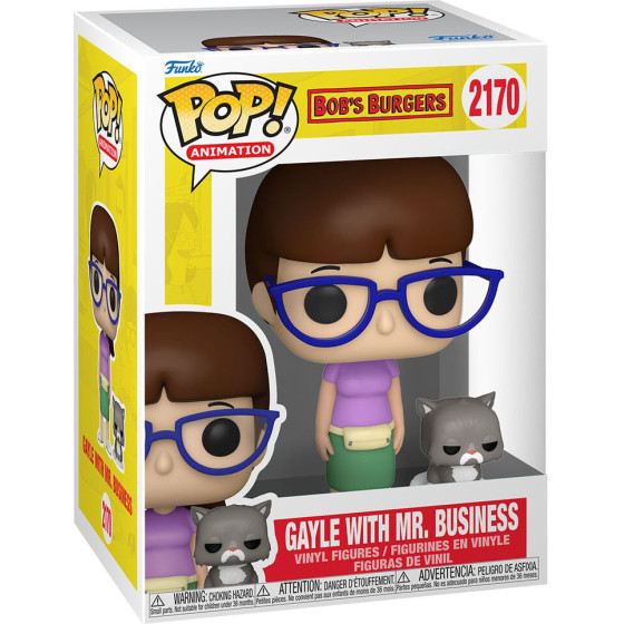 FUNKO POP figure Bob's Burgers Gayle with Mr. Business - (889698883696)