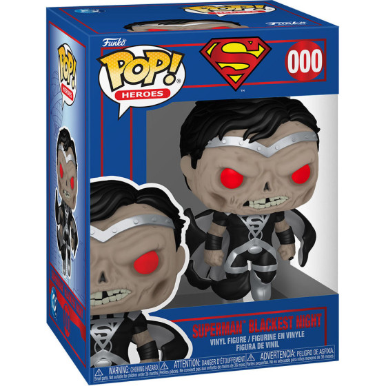 FUNKO POP figure DC Comics Superman - Superman Blackest Night - (889698889551)