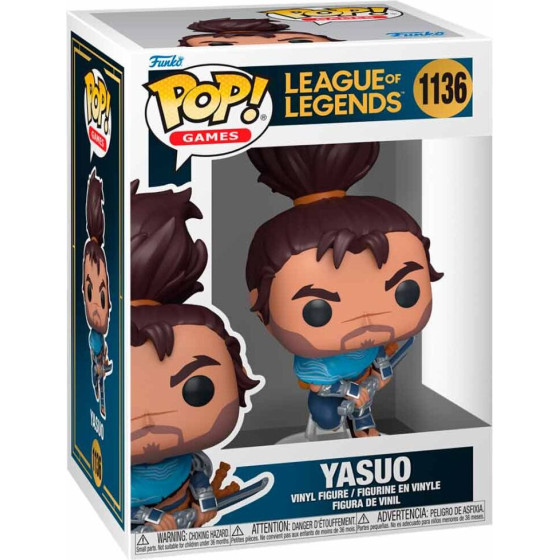 FUNKO POP figure League of Legends Yasuo - (889698861120)