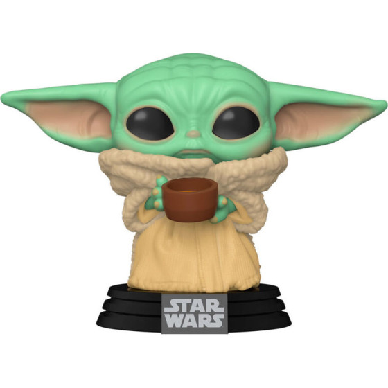FUNKO POP figure Star Wars Mandalorian The Child with Cup - (889698499330)