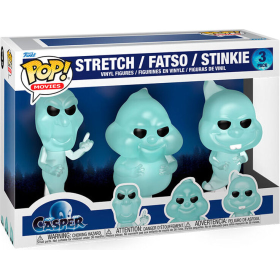 FUNKO POP pack 3 figures Casper Ghostly Trio - (889698863377)
