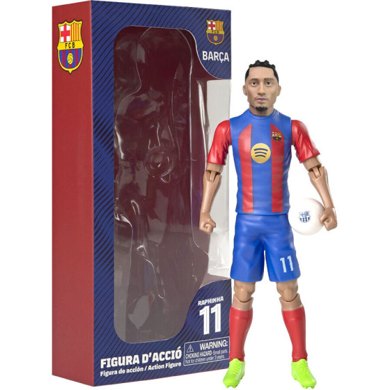 Banbo Toys Fc Barcelona Raphinha Action Figure 20cm - (8436624380693)
