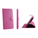 ���� ALCATEL IDOL 3 5.5 6045Y LINE LEATHER-TPU BOOK STAND PINK