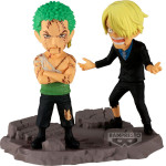 Banpresto One Piece Roronoa Zoro & Sanji figure. 8cm - (4983164295238)