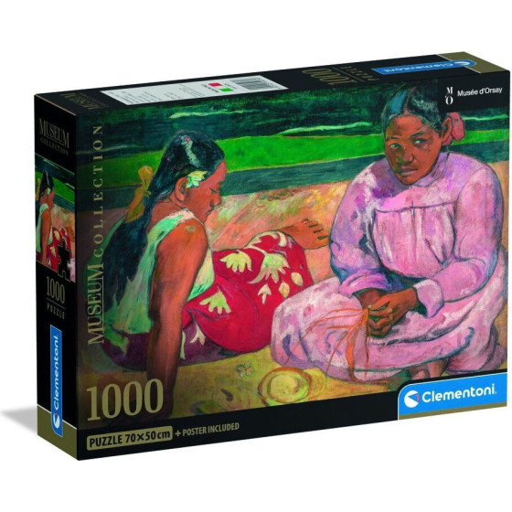 Clementoni Museum Gauguin Femmes De Tahiti Puzzle 1000pCs - (8005125399758)