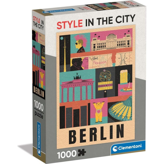 Clementoni Style In The City Berlin Puzzle 1000pCs - (8005125398454)