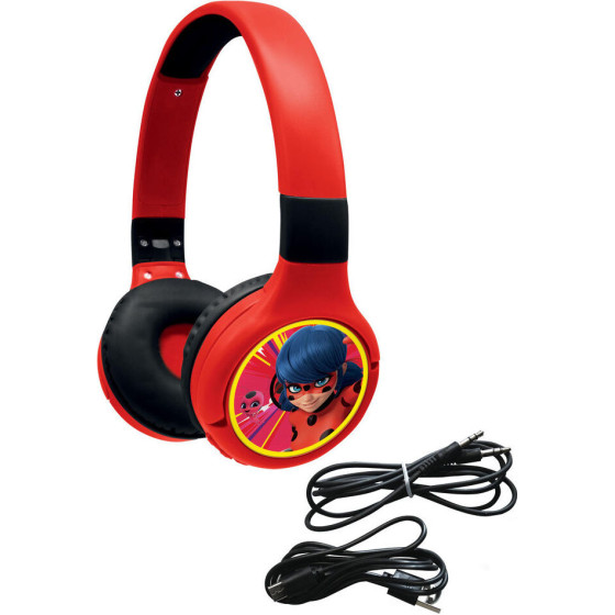 Lexibook Miraculous Ladybug Foldable Headphones - (3380743086866)