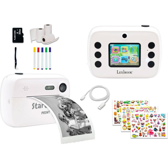 Lexibook Photo Camera With Child Printer - (3380743100777)
