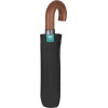 Perletti Black Automatic Folding Umbrella 58cm - (8015831263519)