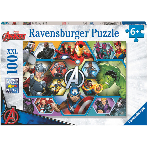 Ravensburger Marvel Xxl Puzzle 100pCs - (4005555040293)