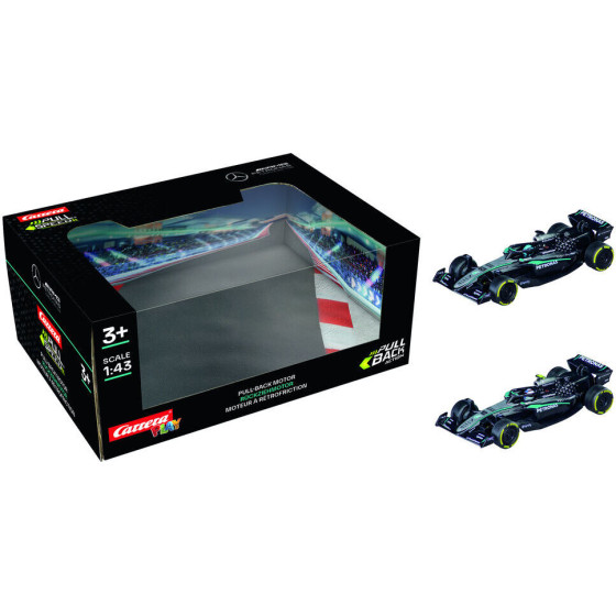 Carrera F1 Mercedes Amg Petronas Twinpack Pack 2 Cars Pull Back - (9003150159995)