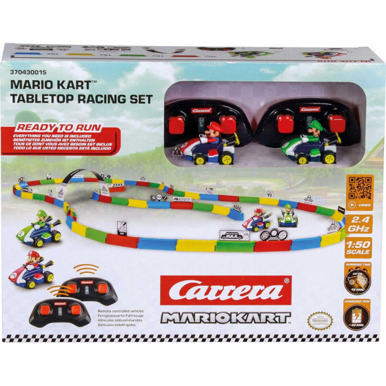 Carrera Mario Kart Mario & Luigi Mini Radio Control Set + Track - (9003150148302)