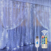 EXTRALINK Led Curtain, 3x3 + Remote Control - (EX.73172)