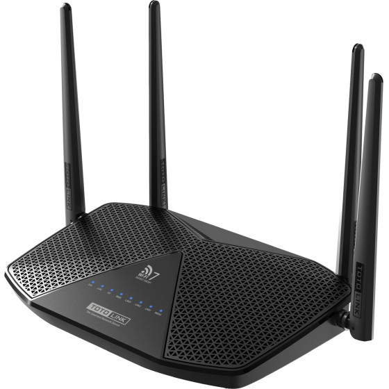 TotoLink | Wifi Router | WiFi7 Dual Band, 3x Gbe RJ45 - (BE3600R)