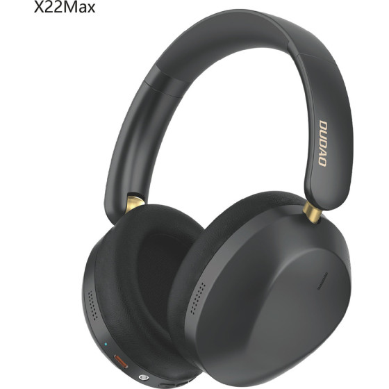 Dudao X22 Max Wireless On-Ear Bluetooth Headphones With Anc - Black - (X22MAx black)