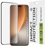 Techsuit - 111D Full Cover / Full Glue Glass / 3D Curved Screen - Honor Magic8 Pro - Black