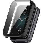 Techsuit - Defense360 Pro + Screen Protector - Honor Band 10 / Band 9 - Black