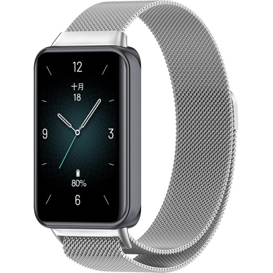 Techsuit - Watchband (W009) - Honor Band 9 - Silver