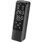 Yesido - Inflation Pump - Portable, Digital Display, Flashlight, 50W - Black - (VC05)