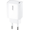BWOO Wall Charger 20W CDA226 Qc 1x USB-C black