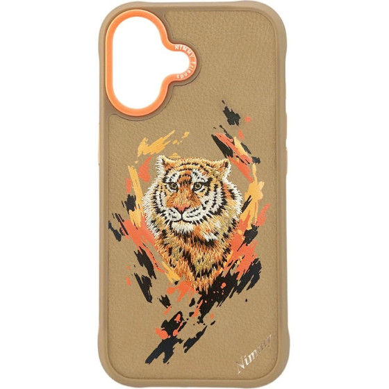 Nimmy Tiger Magsafe Case For Iphone 17 Light Brown - (N-CXXM-IP17-062)