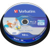 Verbatim Disc BD-R Sl Printable Datalife 6X 25GB 10pCs - (43804)