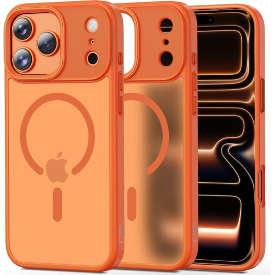 Tech-Protect Magmat Magsafe Iphone 17 Pro Matte Cosmic ORANGE