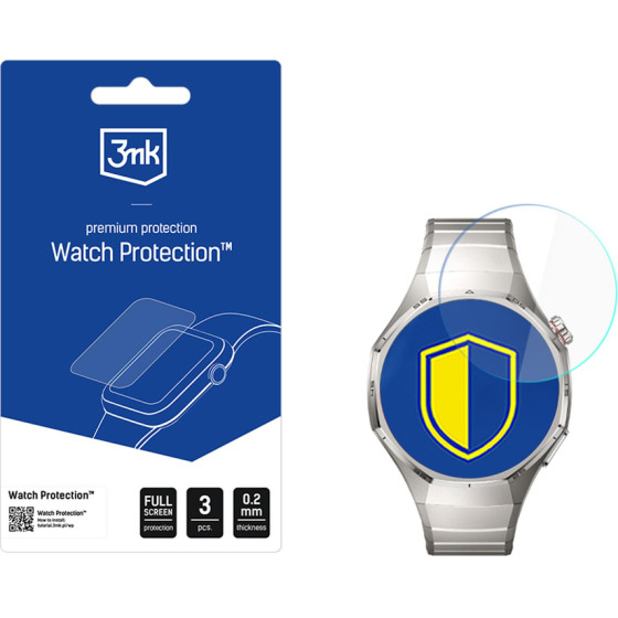 3MK Protection 3MK Watch Protection Flexibleglass Hybrid Glass For The Smartwatch Display For Huawei Watch Gt 6 Pro 46 Mm - (W-3WPrFG-HWGTP6-0)
