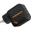 Hammer ��������� �������� ������� �������� Rapidcharge Duo �� �������� ����� Usb A & 3 x Usb C Pd 100W ����� - (AKC001484)