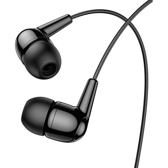 Hoco Wire Earphones Usb C M97 black