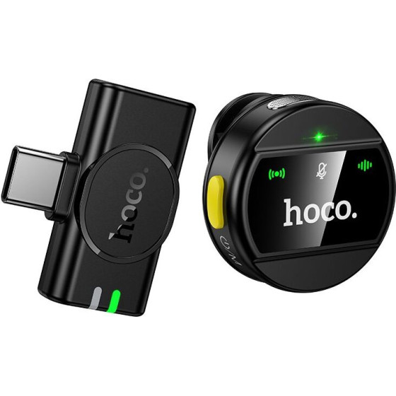 Hoco Wireless Microphone Usb C L21 black