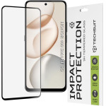 Techsuit - 111D Full Cover / Full Glue Glass - Honor 400 Smart / X7d 4G - Black
