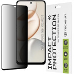 Techsuit - 111D Privacy Full Glue - Honor 400 Smart / X7d 4G - Black