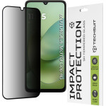 Techsuit - 111D Privacy Full Glue - Motorola Moto G06 / Moto G06 Power - Black
