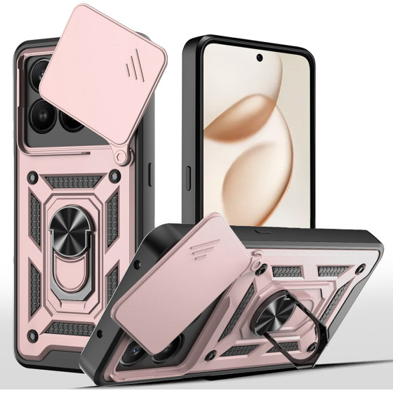 Techsuit - Camshield Series - Honor 400 Smart / X7d 4G - Rose Gold
