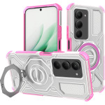 Techsuit - Carbon Shield Pro - Xiaomi Redmi 15 4G / Redmi 15 5G - Pink Transparent