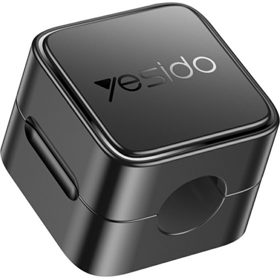 Yesido - (4 pack) Cable Organizer (C216BL) - Magnetic Clips, Strong Adhesive, Mini Design - Black - (C216;BL)
