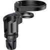 Yesido - 3in1 Car Cup Holder (C180) - Adjustable Rotation Base, Storage Expansion, Easy Installation, Firmly Fixed - Black