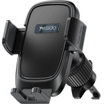 Yesido - Car Holder - For Air Vent, Balanced Three-Point, 4.7-7.2iNch Phones - Black - (C241)