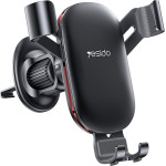 Yesido - Car Holder - For Air Vent, With Bionic Hawksbill Hook, Gravitational Lock - Black - (C243)