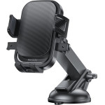 Yesido - Car Holder - For Dashboard/Windshield, 360, With Telescopic Clamp Arm, Easy Extending Clip, Non-Slip - Black - (C267)