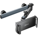 Yesido - Car Holder - For Headrest, 360, Telescopic, Extra Wide Clamping Arm, 4.7 - 13iNch Devices - Black - (C294)
