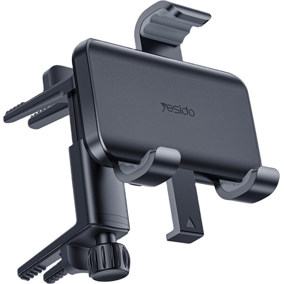 Yesido - Car Holder - For Mercedes Air Vent, 360720�, Clamp Arm Switch, Anti-Slip Silicone - Black - (C240)