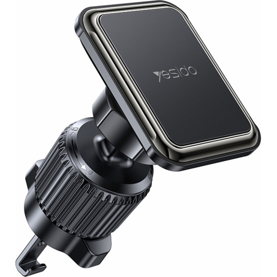 Yesido - Car Holder - Magnetic, For Air Vent, Upgraded Clip, Free Rotating Angle - Black - (C245)