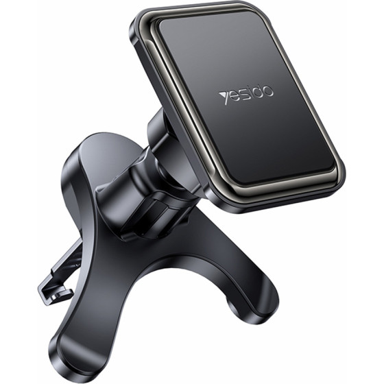 Yesido - Car Holder - Magnetic, For Air Vent, Upgraded Clip, Free Rotating Angle - Black - (C246)
