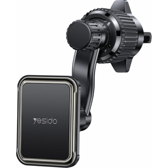 Yesido - Car Holder - Magnetic, For Air Vent, Upgraded Clip, Free Rotating Angle, N42 Magnets - Black - (C244)