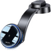 Yesido - Car Holder With Wireless Charging - For Dash, Semiconductor, Powerful Cooling, 2x Ambient Lights, 15W - Black - (C311)