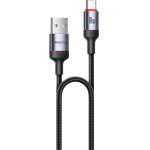 Yesido - Data Cable - Type-C To Type-C, Fast Charging, 60W, 3A, 480Mbps, Aluminum Alloy, 2m - Black - (CA183)