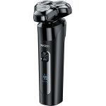 Yesido - Electric Shaver Razor - With 3 Floating Cutter Heads, Led Power Display, USB, 9500RPM, 600mAh - Black - (MG05)